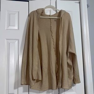 Hoodie cardigan